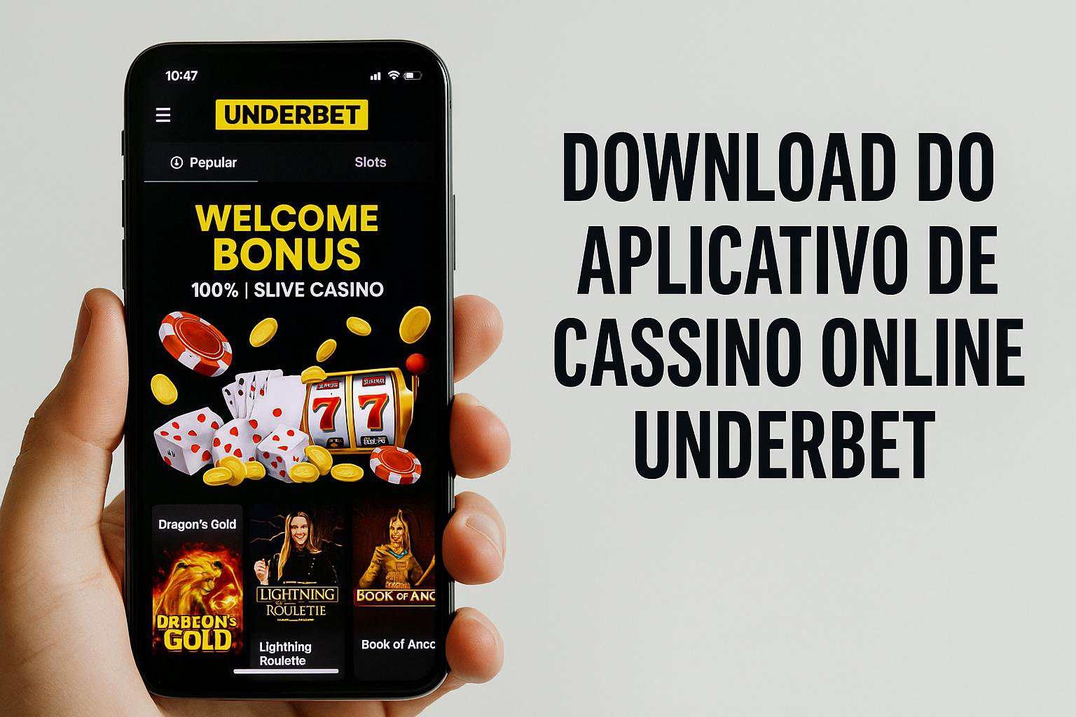 Baixar o UNDERBET Cassino App